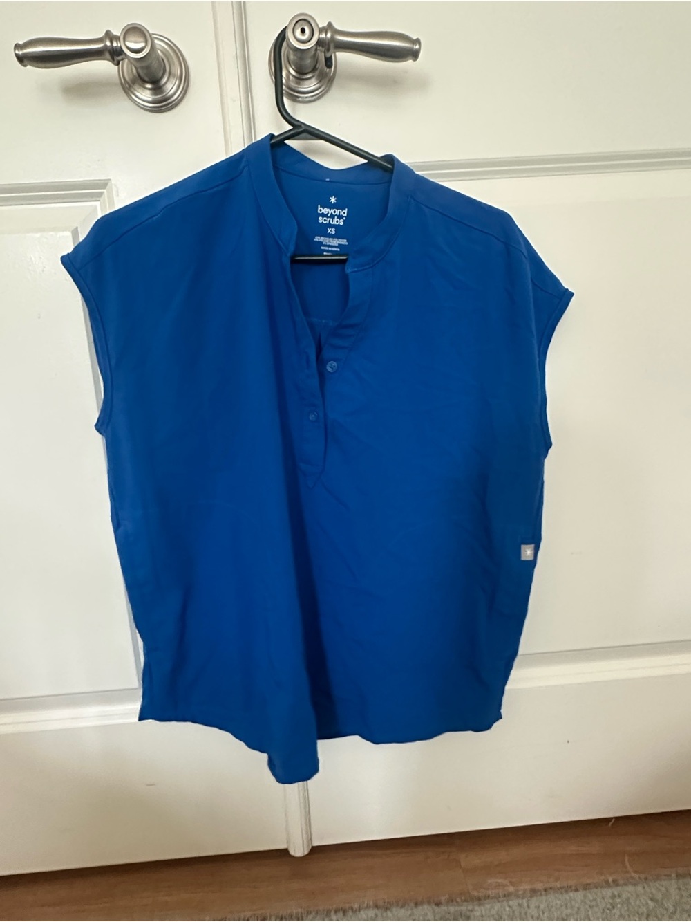 Royal Blue Beyond Scrubs top